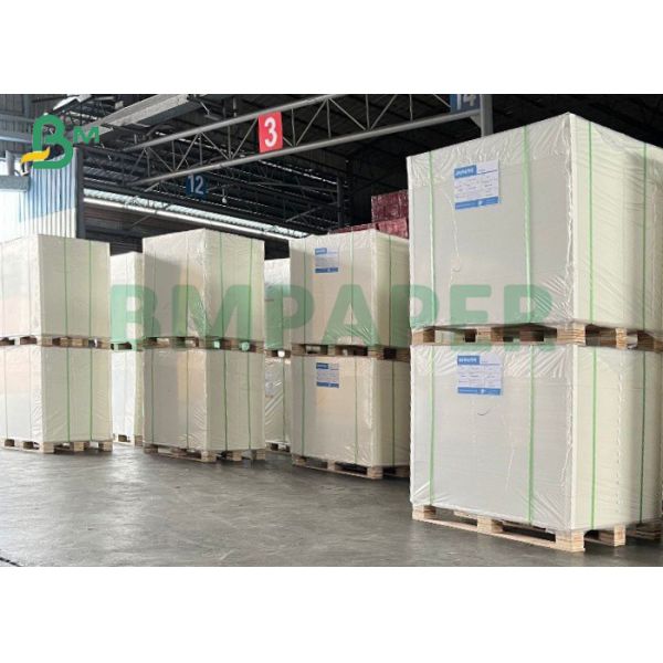 Two Side Clay Coated 1mm 2mm White Back Thick Paperboard for Packaging