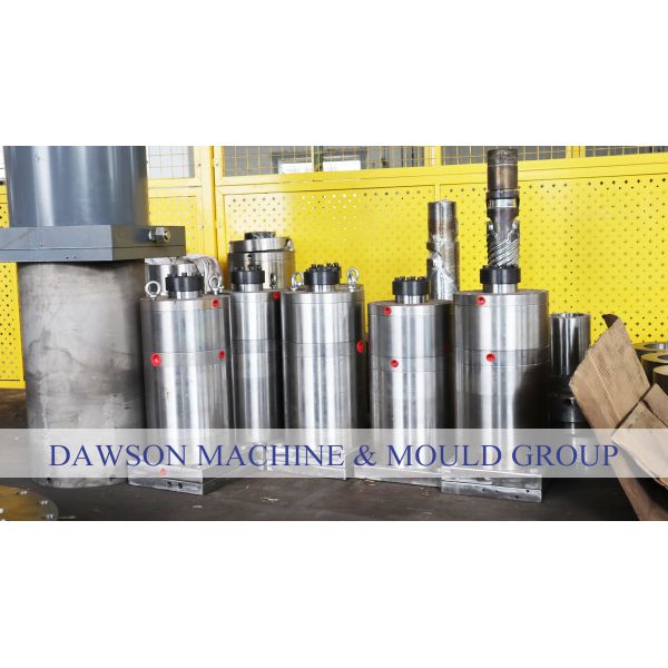 Accumulator Type Single Layer 50L Plastic Drum Making Extrusion Blow Molding Die Head