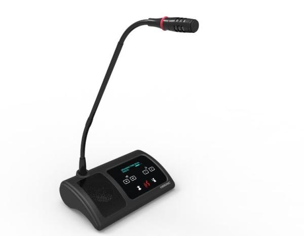 Digital Desktop Conference Microphone , Conference Room Microphone Translation Equipment
