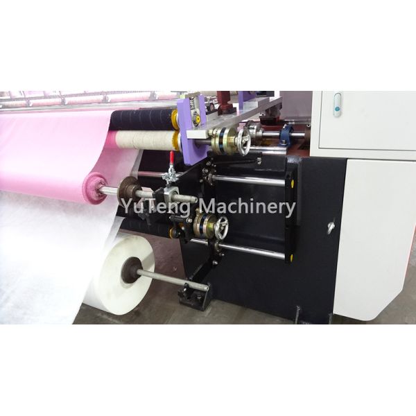 High Speed Computer Multi-needles Shuttle Quilting Machine For Bed Sheets Textile Making