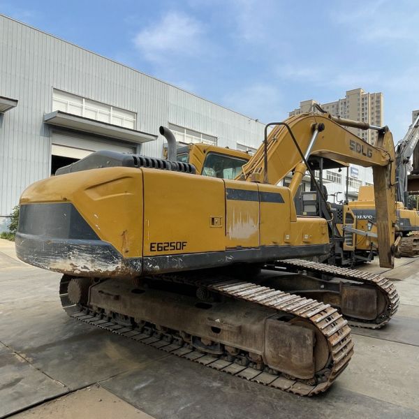 Second Hand SDLG E6250F Earth Moving Big Escavator 25t 25 Ton 1.2m3 Bucket