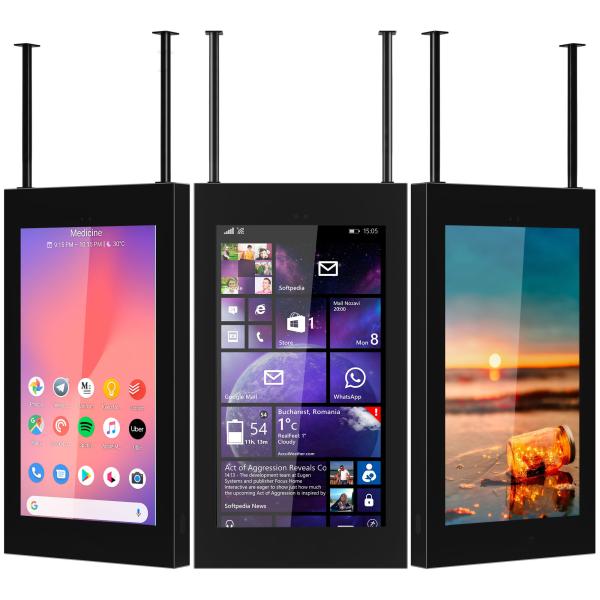 Full HD Waterproof IP65 Outdoor LCD Digital Signage 1500 Nits