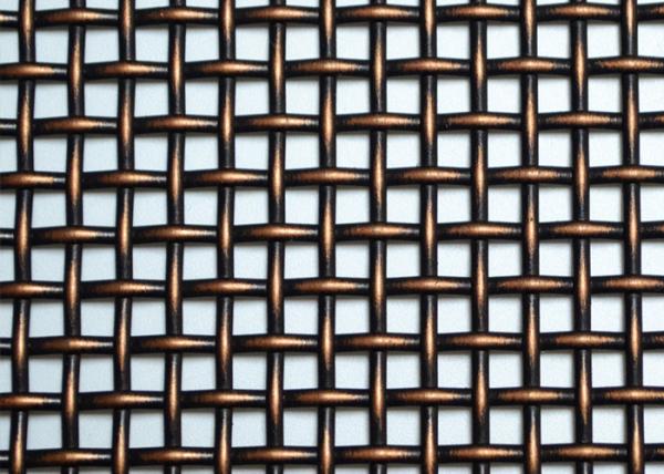 Square Hole Protective 30mx1m Wire Mesh Grilles For Decoration