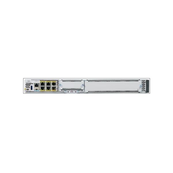 C8300-1N1S-6T - Cisco Catalyst 8300 Series Edge Platforms Series C8300 1RU w/ 10G WAN (1 SM slot and 1 NIM slot, and6 x 1-Gigabit Ethernet ports)