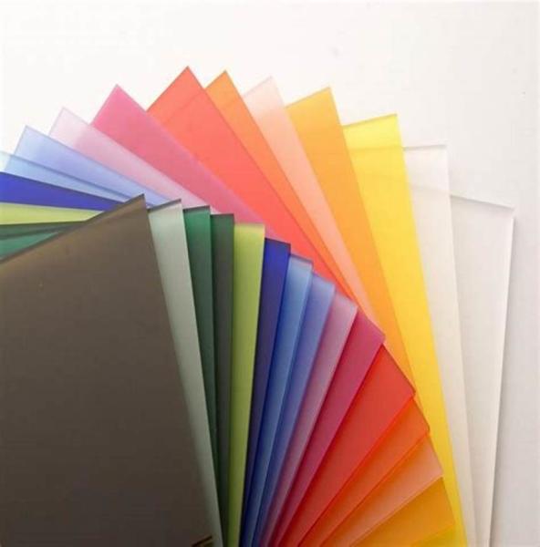 Thin 1220*2440mm Frosted Plexiglass Sheets Opaque Plexi Glass Customized