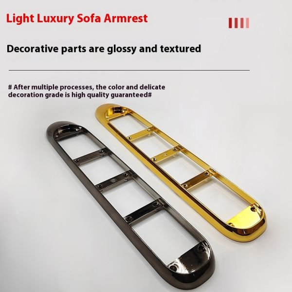 Furniture Hardware Sofa Armrests Decorative Frame Recliner Office Chair Armrests Plastic Accessories