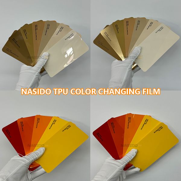 TPU Brown Orange Series Color Wrap Film for Car Paint Protection by Factory direct sales