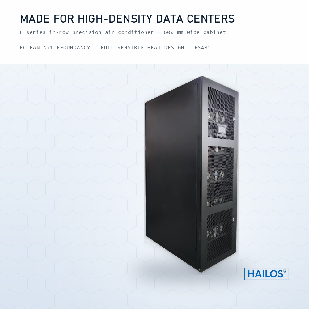 25.2kW Compact In-row Precision AC, Slim Cabinet Cooling for Containerized Datacenter & Micro Module Room