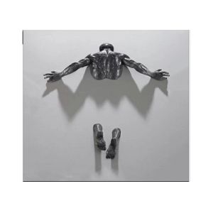 Максимум скульптуры 150cm человека отделки стен ODM бронзовый