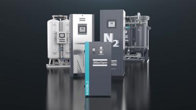 Pureza do gerador OGP55 93% 90% 95% do oxigênio de Copco do atlas do certificado do ISO