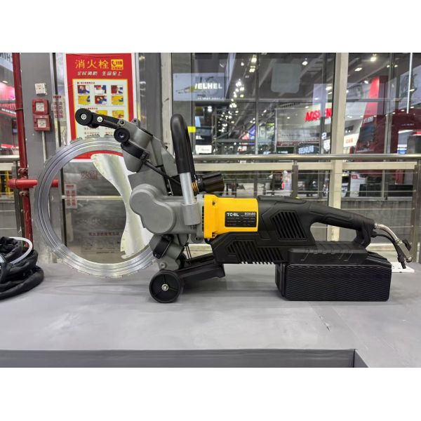 Concrete Wall Cutting Machine DC8400 Ring Saw with 290mm Cutting Depth and Lithium Battery Powered by Electric Power Source