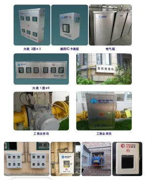 Durable 4-Unit SMC Gas Meter Box with Corrosion-Proof
