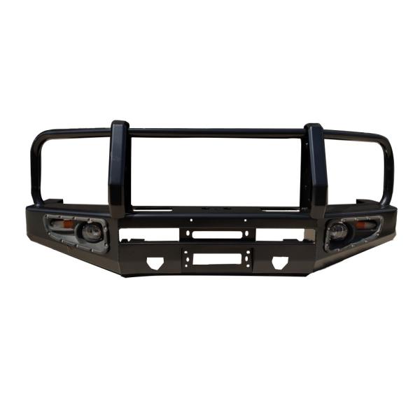 Powder Coated Toyota LC79 Bumper Rear Bumper with Winch Front Bumper and Tire Carrier