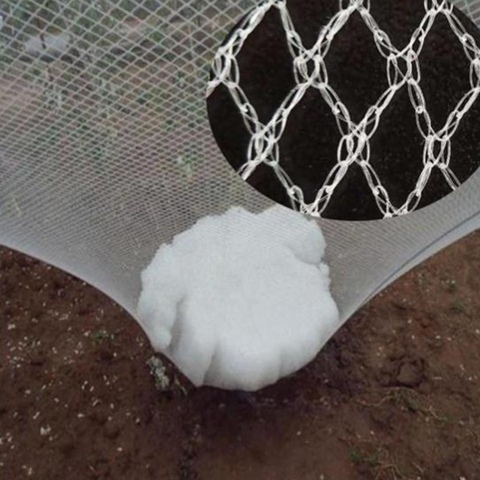 0.8mm Orchard Commercial Hail Netting Width 2m-16m To Protect Fruits