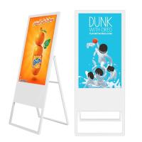 Affichage numérique LCD portable 43 pouces pour restaurant et commerce de détail - Affiche publicitaire LCD
