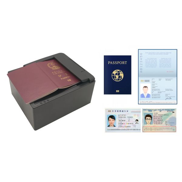 MEPR500 Kiosk Document Passport Reader Scanner With UV Anti-counterfeiting OCR/MRZ Only