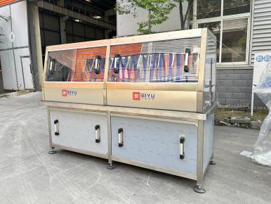 Heat Shrink Glass PE PET Plastic Bottle Blowing Machine For Aluminum Cans Packaging