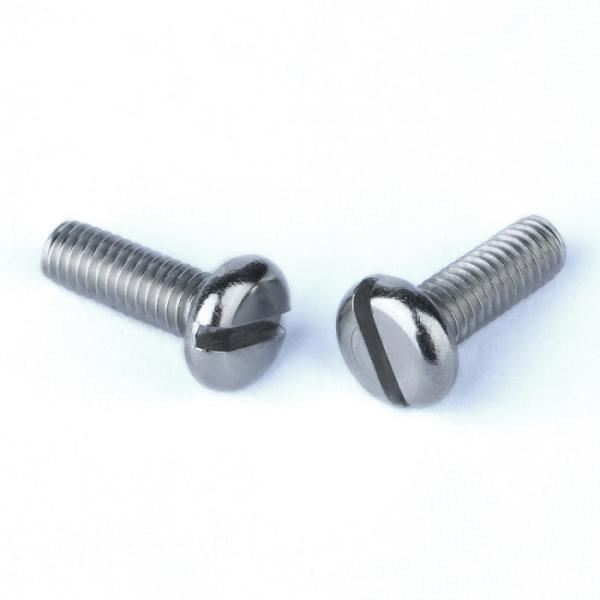 M1.6 M2 M2.5 M3 Slotted Head Screw Stainless Alloy Steel Fasteners