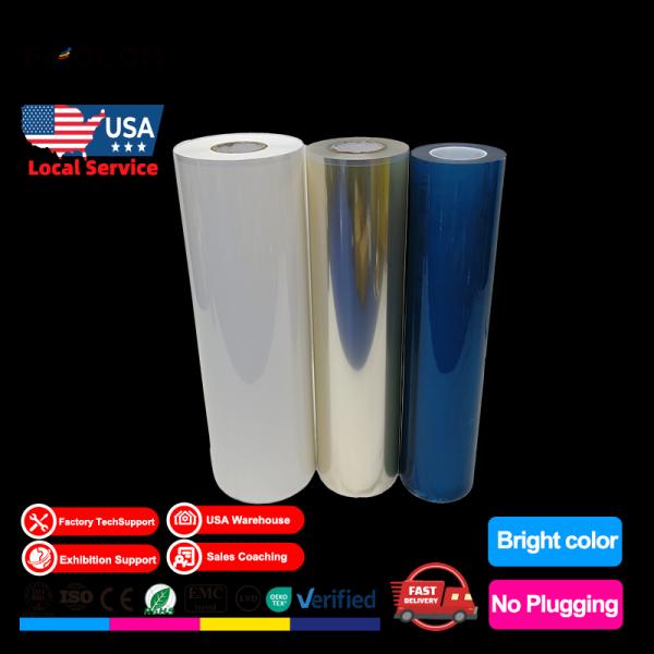 30cm UV Dtf Transfer AB Film for Cold Transfer Sticker Printer on Glass Gift Design
