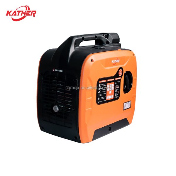 Recoil Start Portable 1.8kva 2kva Ac Gasoline Generator for Inverter Alternator Power