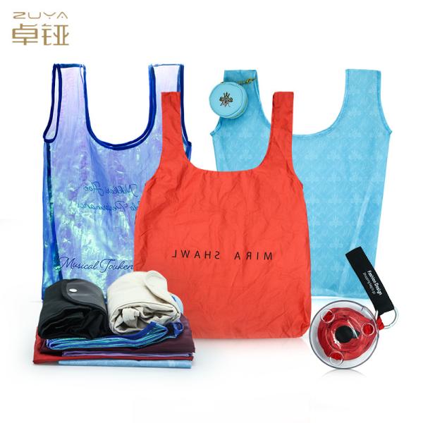 o algodão feito sob encomenda Tote Bags de 45x35.5cm, TPCH 6oz grava sacos de compras reusáveis de pano