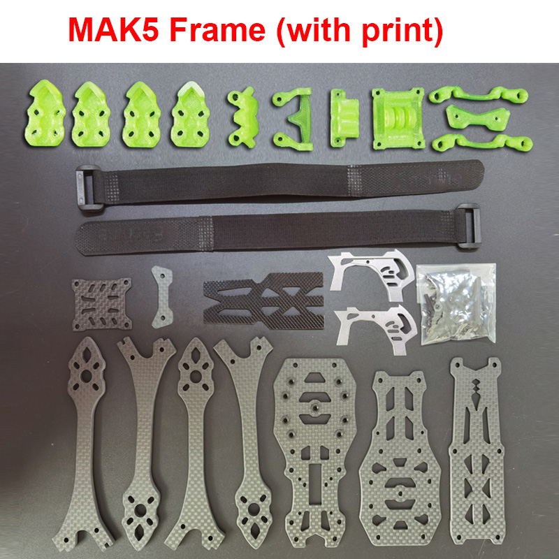 RC MARK5 5inch FPV Carbon Fiber Frame 225mm Wheelbase With 5 Arm For Analog Drones