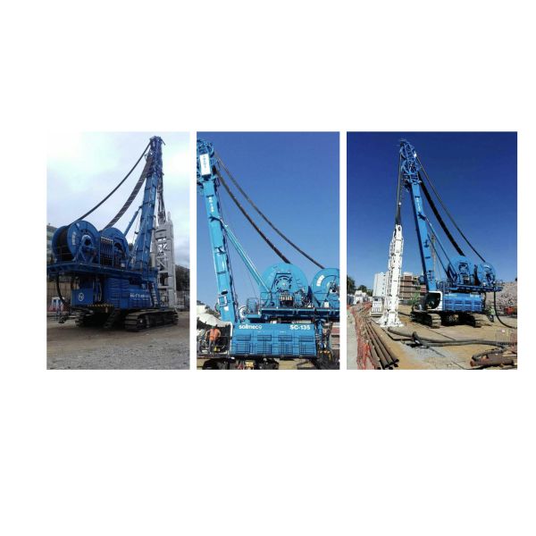 Soilmec Drilling Machine SC Series Double Wheel Trench Cutter  100 KNm