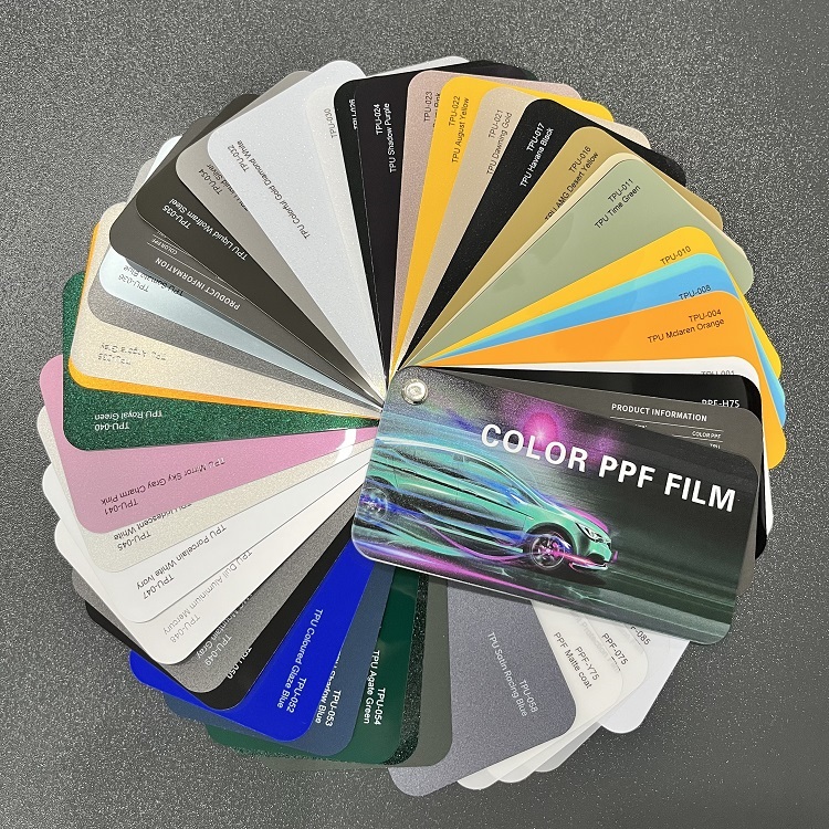 Latest Self-Healing TPU PPF Paint Protection Film Color Vinyls Car Wrap with PET Liner Body Anti-Scratch Feature