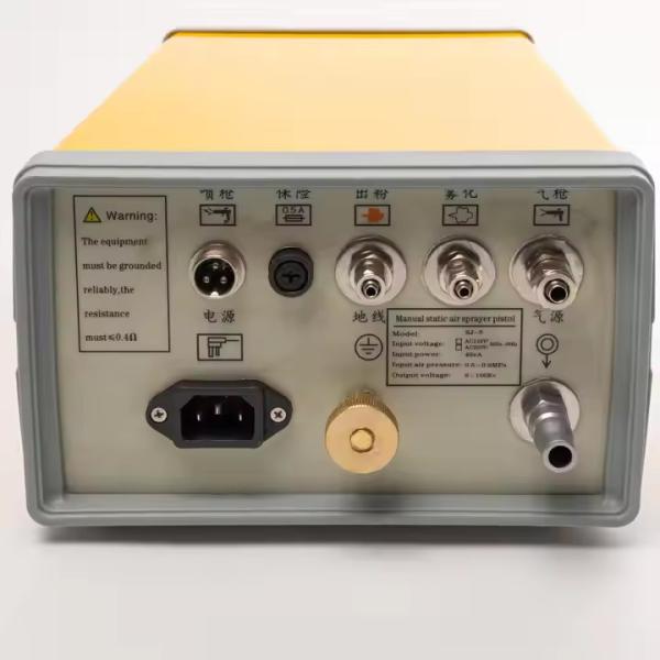 Experiment Static Powder Spraying Equipment / Industrial 40VA electrostatic coating equipment