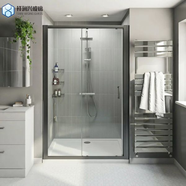 Bathroom Shower Bath Screens Glass End Panel Waterproof Bathroom Sheet Wall Paneling