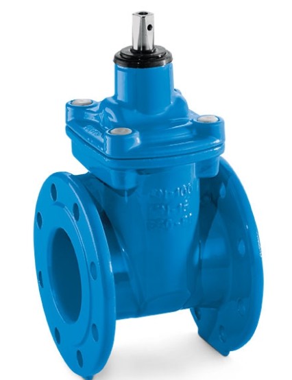 Ductile Iron Cast Gate Valve / Manual Resilient Seated Gate Valve