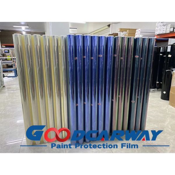 Декоративная солнечная пленка антиотблески Красный цвет CR-8065 Камалеон Автомобильное окно пленка Окраска радуга