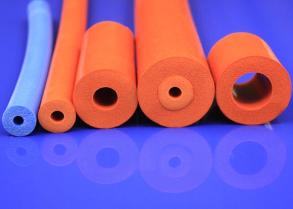 Customized High Density Foam Rubber Tubing , Household Foam Protection Tubes