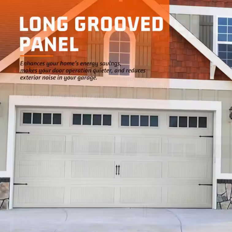Industrial Commercial Sectional Roll Up Garage Door Vertical Security