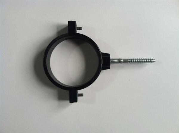 PVC plastic wall mount pipe clamp for irrigation systerm 11cm