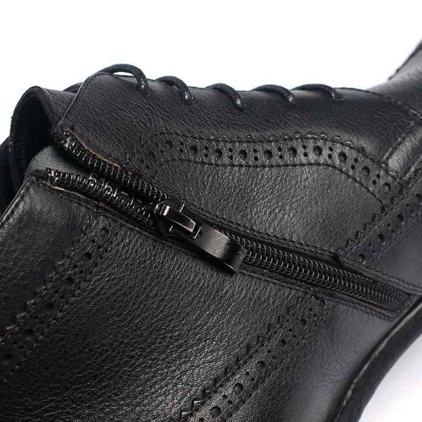 Breathable Anti Odor Lace Up Mens Leather Dress Boots