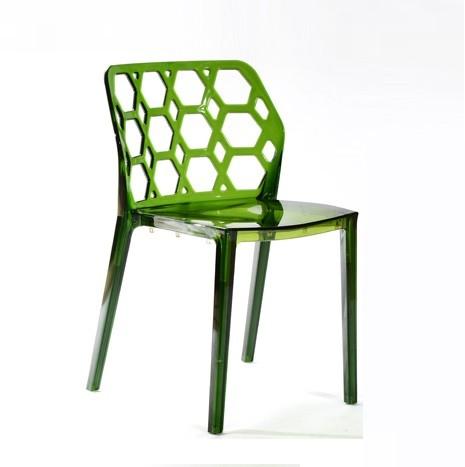 Water Cube Leisure Plastic Chair,LeisureMod Cove Transparent Black Acrylic Modern Dining Chair