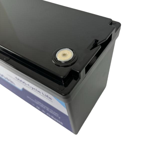 12.8V Batería de iones de litio 100Ah LiFePO4, ciclo profundo para sistemas solares y RV