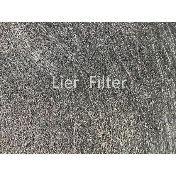 Monel Hastelloy Sintered Metal Fiber Felt High Temperature Resistant