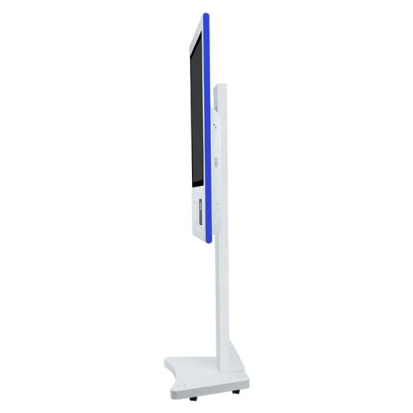 21.5 Inch Floor Standing Self Ordering Kiosk with 10-Point Capacitive Touch Screen and Optional Thermal Printer
