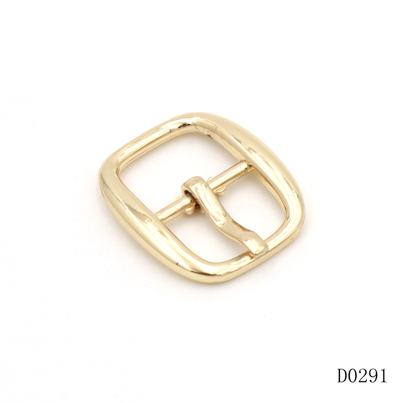 Gold Metal Pin Buckle Zinc Alloy Watch Pin Buckle 14mm For Belts