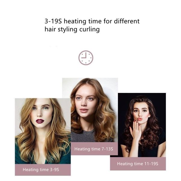 240V 60Hz 30 Min U Shape 25W Ceramic Rotating Curler