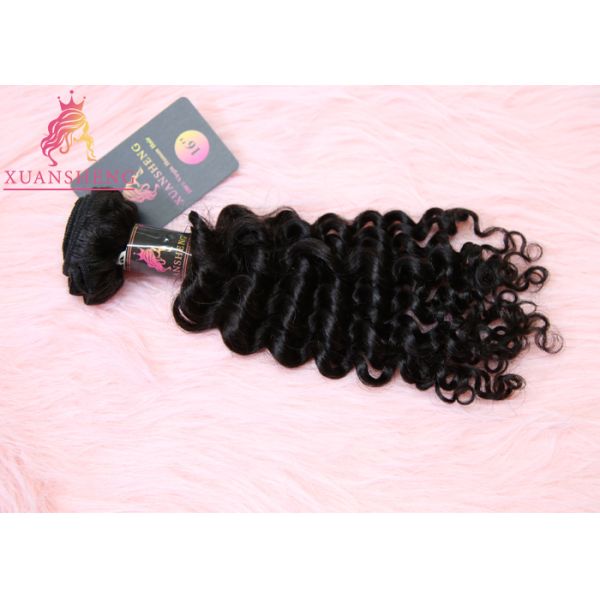 9A Grade Real Raw Virgin Indian Hair 12-30 Inche Extensions Deep Wave