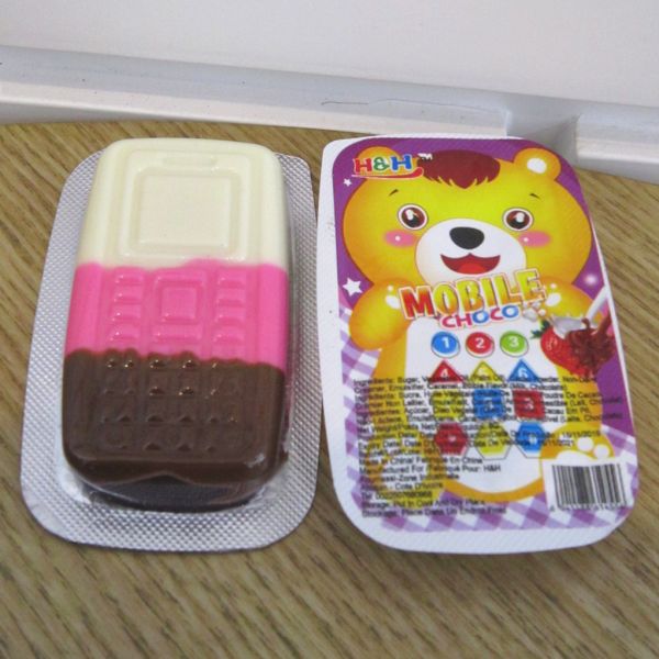 Мобильный телефон формирует вкусы варенья 3 шоколада вкуса молока конфеты шоколада в ПК одном для торгового центра