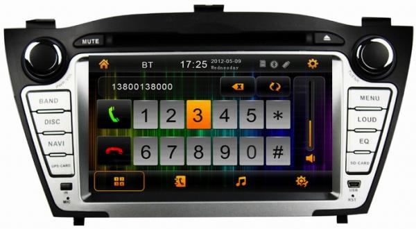 Car multimedia player for Hyundai Tucson /IX35 2009-2012 with bluetooth driver OCB-7022