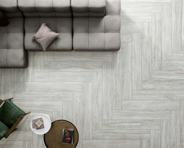 200x1200mm Wooden Porcelain Tiles Brown AAA Grade for Bathroom
