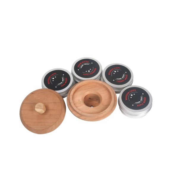 Kit de coctelería de madera para fumadores