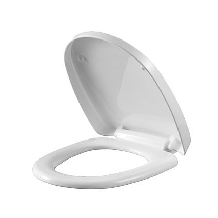 Toilet Seat Cover PP UF Duroplast Plastic Elegant Design Soft Closing From Xiamen China