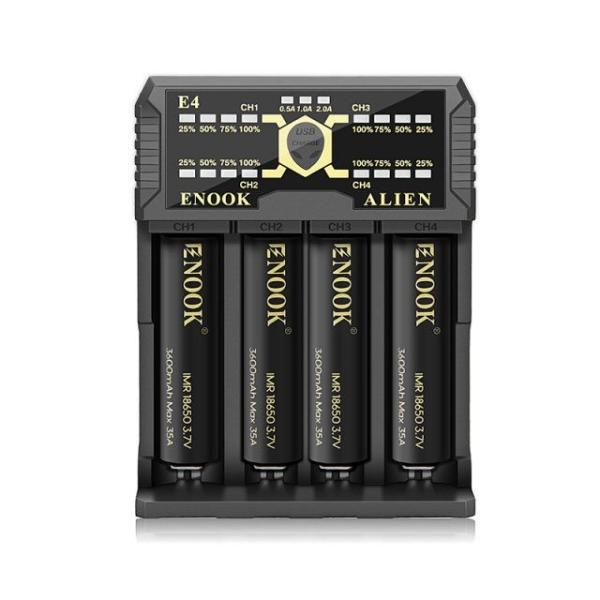 Smart Multi Battery Charger DC 3.6V / 3.7V 18650 Rechargeable Battery Charger