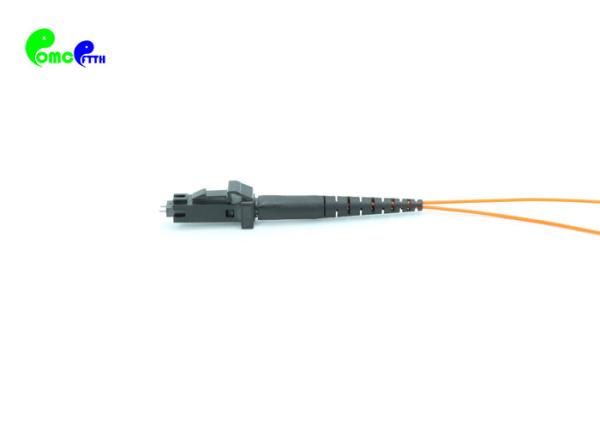 MTRJ Fiber optic Pigtail  0.9mm OM1 62.5 / 125μm  With G651 Orange LSZH Jacket